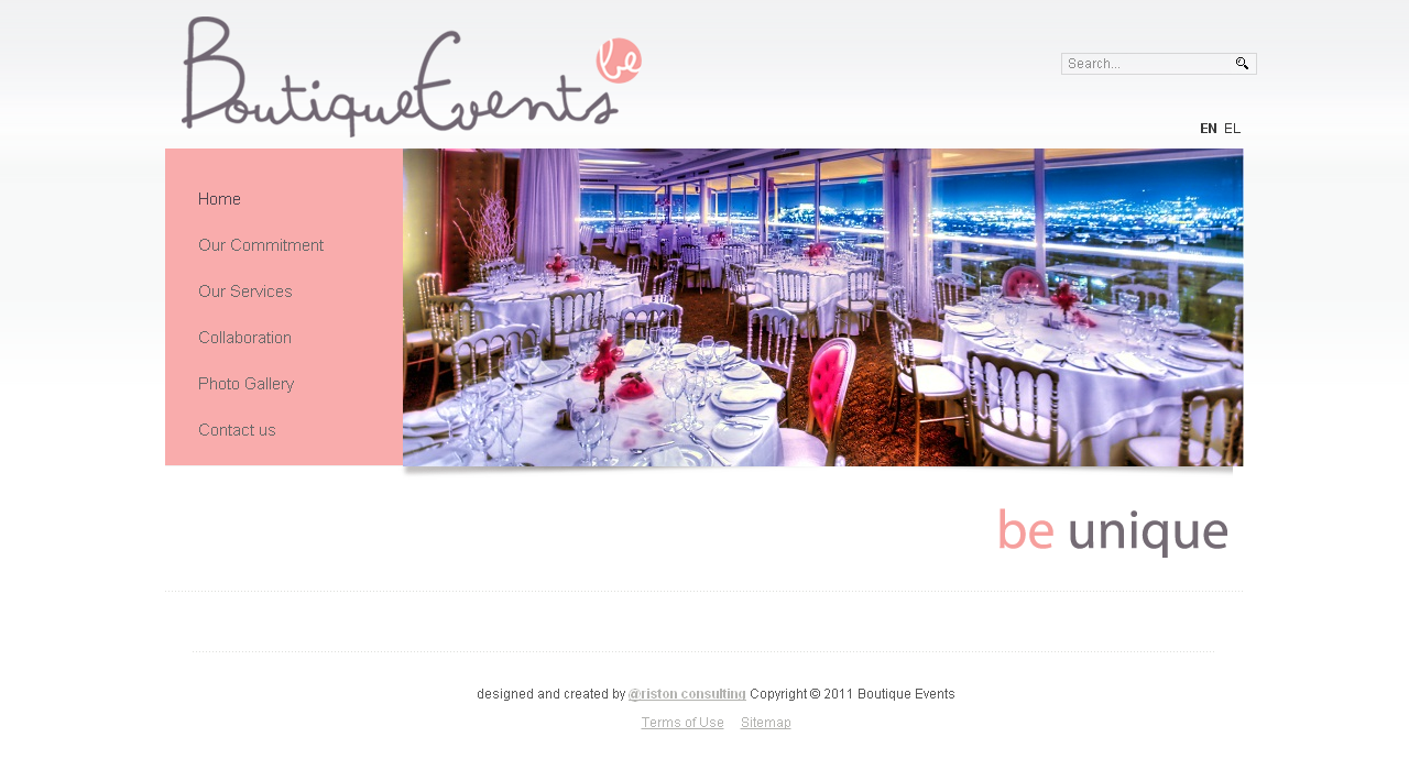 Boutique Events Wedding Planner